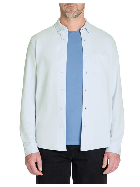 Celio Cămașă Celio Lapic albastru deschis, bărbați
