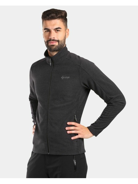 Kilpi Hanorac fleece pentru bărbați Kilpi GLAMER-M Negru