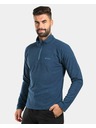 Kilpi Tricou fleece pentru bărbați Kilpi ALMERI-M Dark Blue