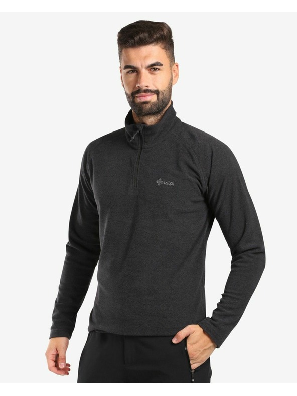 Kilpi Hanorace fleece pentru bărbați Kilpi ALMERI-M Negru