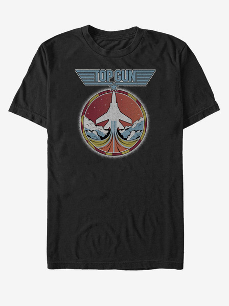 ZOOT.Fan Tricou negru unisex Paramount Top Jet