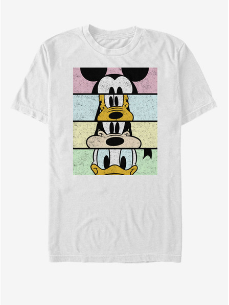ZOOT.Fan Tricou alb Disney Crew Crop pentru bărbați