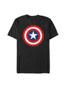 ZOOT.Fan Tricou clasic Marvel Captain negru pentru bărbați