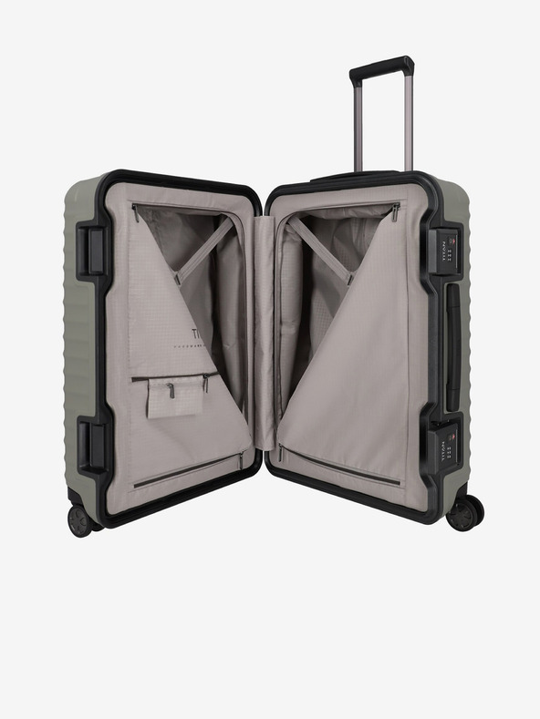 Titan Geantă de călătorie bej Titan Litron Frame M