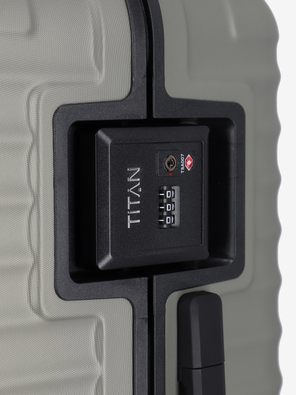 Titan Geantă de călătorie bej Titan Litron Frame M