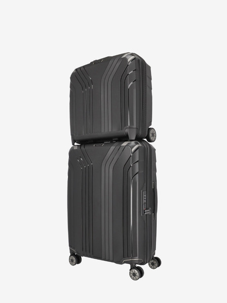 Travelite Valiză Travelite Elvaa 2w Business pe roți de culoare neagră