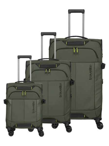 Travelite Travelite Briize Travel Case Set S,M,L Khaki