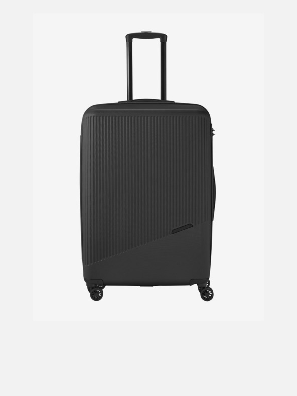 Travelite Set de 3 valize de călătorie în culoare neagră Travelite Bali S,M,L Negru