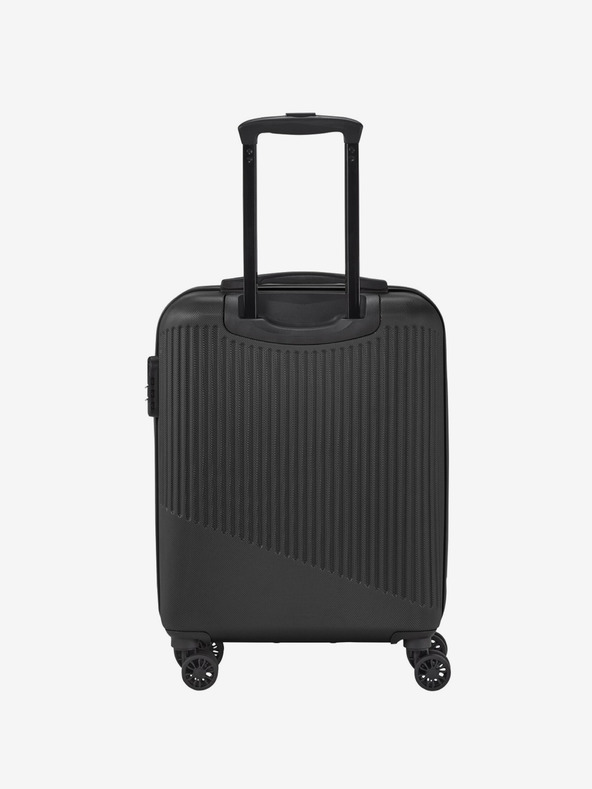 Travelite Set de 3 valize de călătorie în culoare neagră Travelite Bali S,M,L Negru
