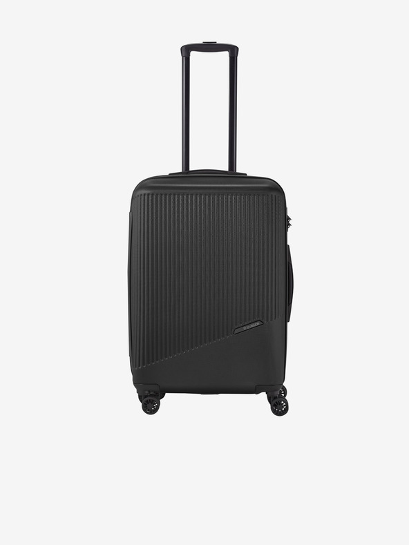 Travelite Set de 3 valize de călătorie în culoare neagră Travelite Bali S,M,L Negru