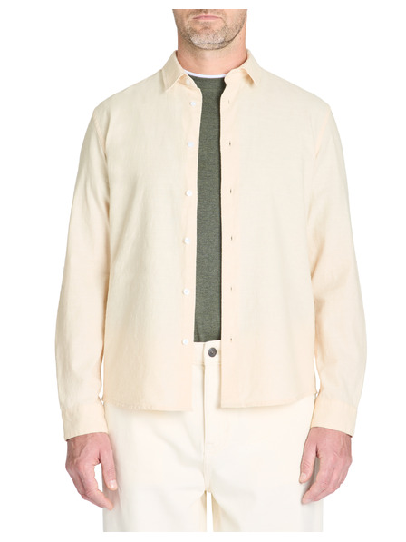 Celio Cămașă bărbați bej Celio Lachambray