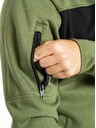 Meatfly Meatfly hanorac tehnic pentru bărbați Josh Olive | Verde | Mărime