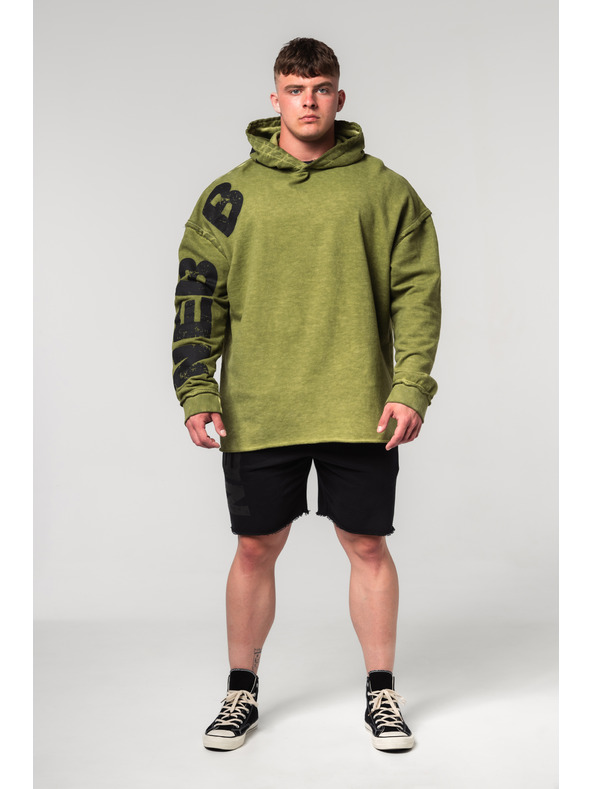 Nebbia Hanorac cu glugă supradimensionat spălat NO BS 371