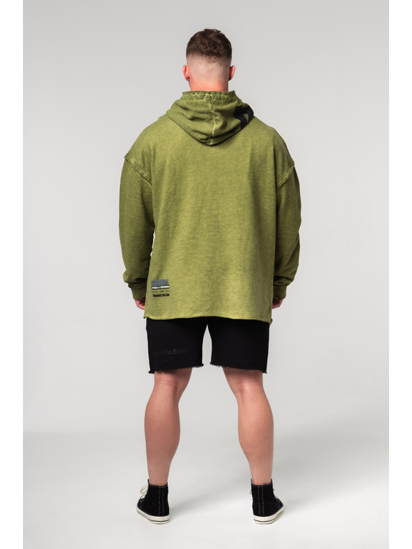 Nebbia Hanorac cu glugă supradimensionat spălat NO BS 371