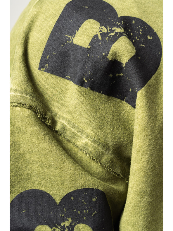 Nebbia Hanorac cu glugă supradimensionat spălat NO BS 371