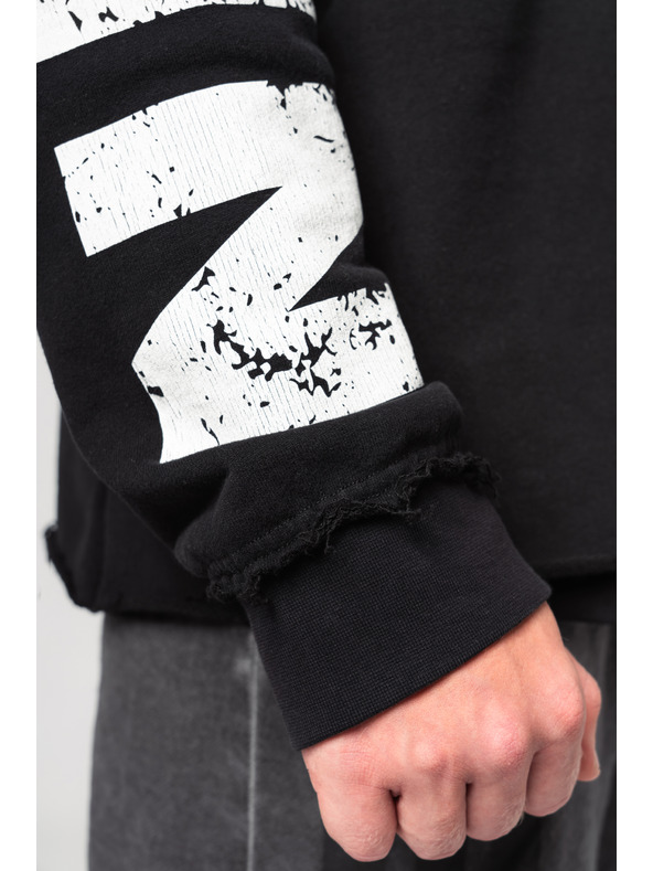 Nebbia Hanorac cu glugă supradimensionat NO BS 363