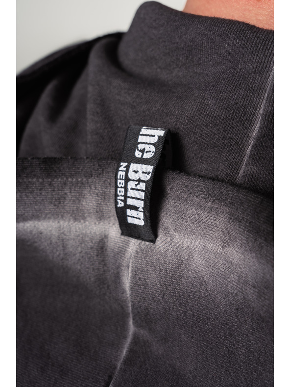 Nebbia Hanorac cu fermoar spălat GYM BRO 362