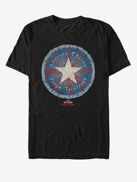 ZOOT.Fan Tricou negru unisex Marvel Game Over