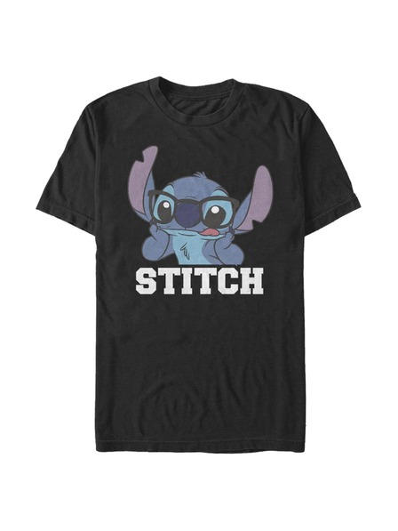 ZOOT.Fan Tricou negru Disney STITCH pentru bărbați