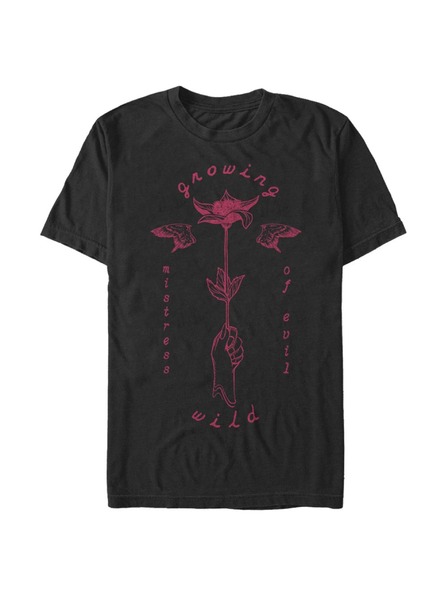 ZOOT.Fan Tricou negru pentru bărbați Disney Growing Wild Rose
