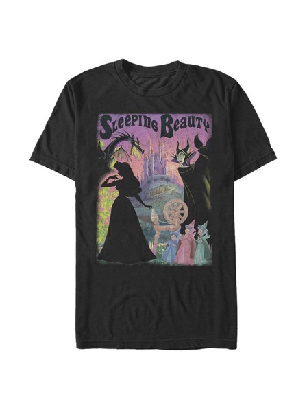 ZOOT.Fan Tricou negru pentru bărbați Disney Sleeping Beauty Poster