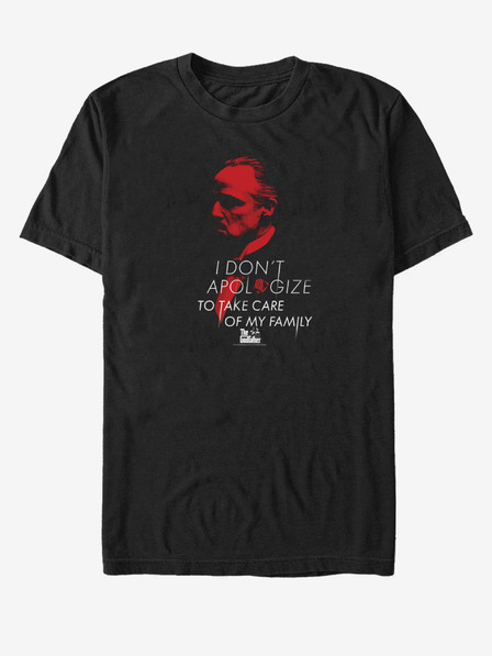 ZOOT.Fan Tricou negru unisex Paramount I Don't Apologize Bold