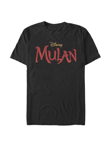 ZOOT.Fan Tricou negru pentru bărbați Disney Mulan Logo
