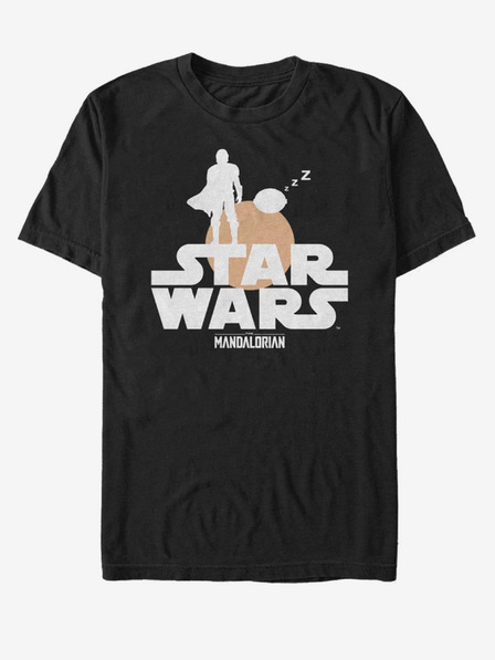 ZOOT.Fan Tricou unisex negru Star Wars Sunset Duo