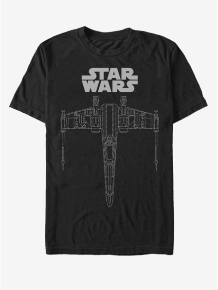 ZOOT.Fan Tricou negru Star Wars X-wing Dash pentru bărbați