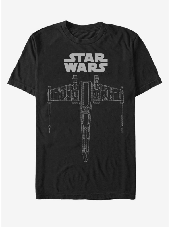 ZOOT.Fan Tricou negru Star Wars X-wing Dash pentru bărbați