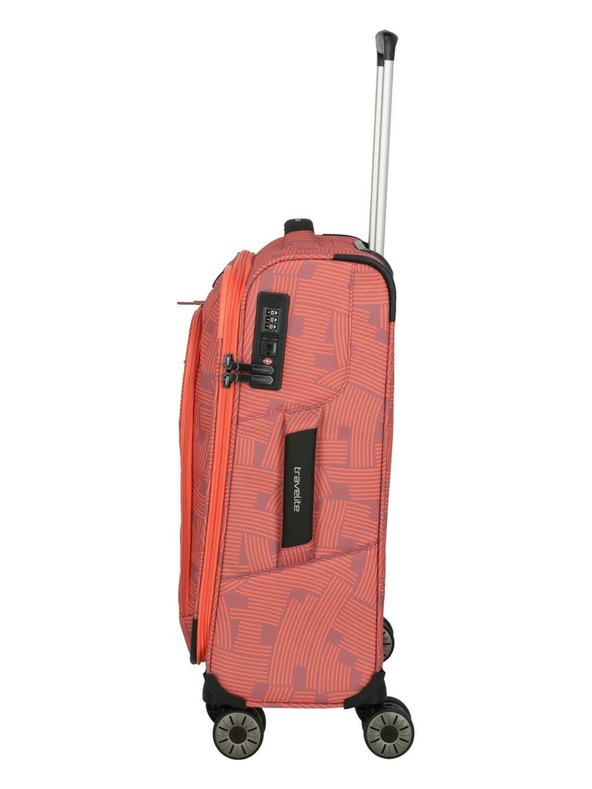Travelite Geantă de călătorie Travelite Skaii 4w S Print Peach