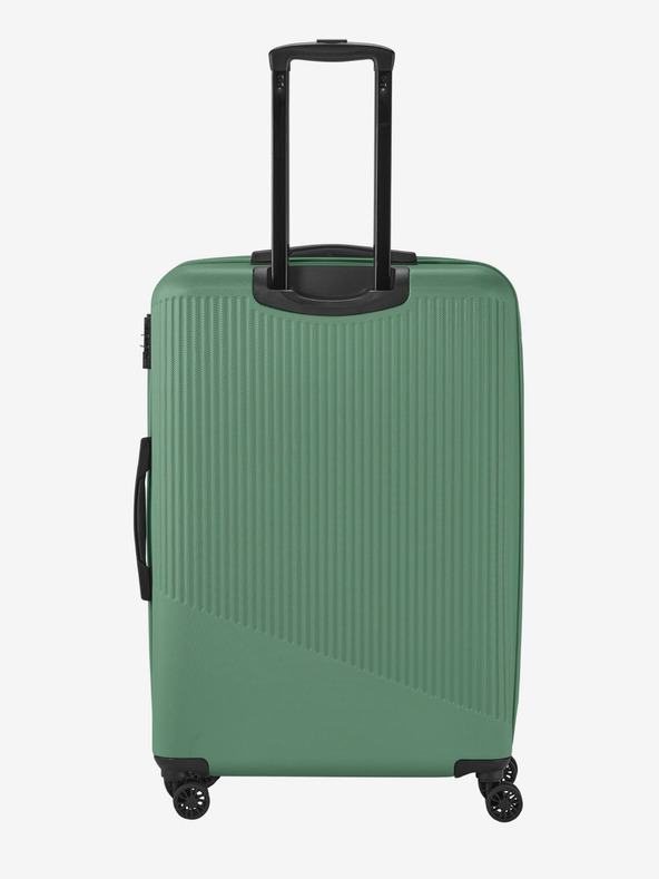 Travelite Set de trei valize de călătorie Travelite Bali S,M,L Green