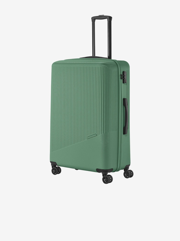 Travelite Set de trei valize de călătorie Travelite Bali S,M,L Green