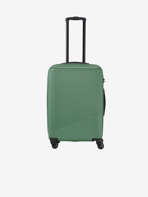 Travelite Set de trei valize de călătorie Travelite Bali S,M,L Green