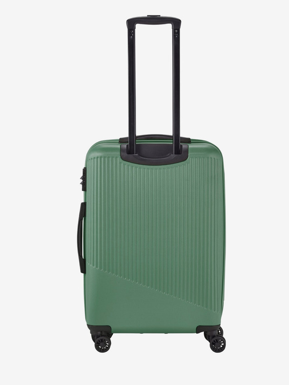 Travelite Set de trei valize de călătorie Travelite Bali S,M,L Green