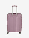 Travelite Set de trei valize de călătorie de damă roz Travelite Elvaa 4w S,M,L Rosé