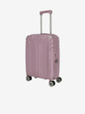 Travelite Set de trei valize de călătorie de damă roz Travelite Elvaa 4w S,M,L Rosé