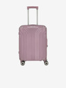 Travelite Set de trei valize de călătorie de damă roz Travelite Elvaa 4w S,M,L Rosé