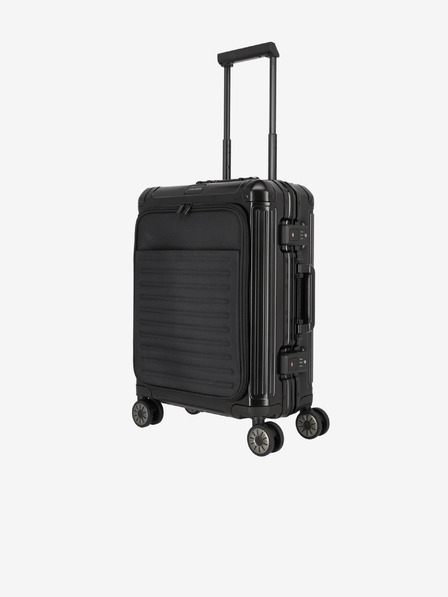 Travelite Negru Travelite Next 4w S Valiză cu buzunar frontal