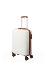 Travelite Travelite Bali Travel Case Set S,M,L White/Cognac
