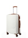 Travelite Travelite Bali Travel Case Set S,M,L White/Cognac