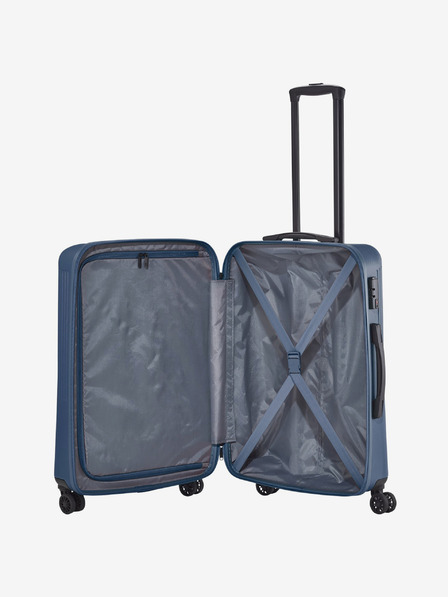 Travelite Set de trei valize de călătorie Travelite Bali S,M,L Albastru