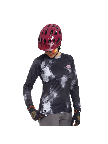 Horsefeathers Tricou de ciclism Deco gri pentru femei HORSEFEATHERS
