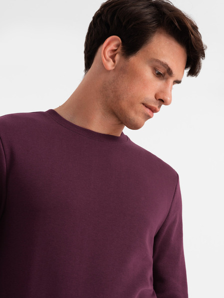 Ombre Clothing Hanorac neranforsat din bumbac BASIC pentru bărbați Ombre Clothing