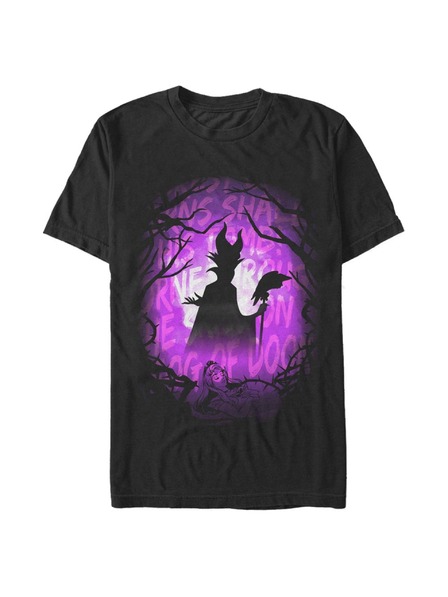 ZOOT.Fan Tricou negru Disney Looming Doom pentru bărbați