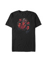 ZOOT.Fan Tricou negru pentru bărbați Marvel Deadpool Splatter Circle