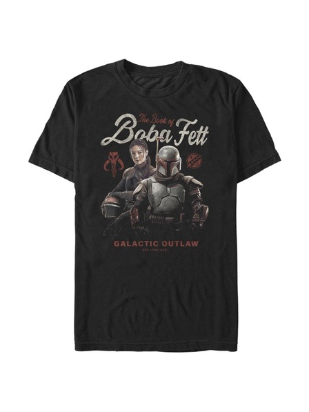 ZOOT.Fan Tricou negru Star Wars Boba Badge pentru bărbați