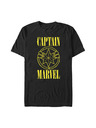 ZOOT.Fan Tricou negru pentru bărbați Marvel Yellow Marvel