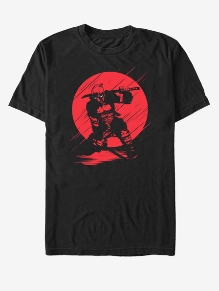 ZOOT.Fan Tricou unisex negru Marvel Silhouette Deadpool