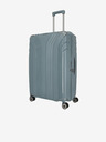 Travelite Valiză Travelite Elvaa 4w L gri și albastru